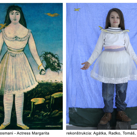 photo: Agátka, Radko, Tomáš, Slávka, Dorotka